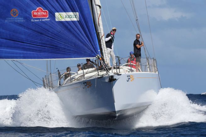 The Kid reached a speed of 25 knots during this Las Palmas/Sainte Lucia transatlantic race.