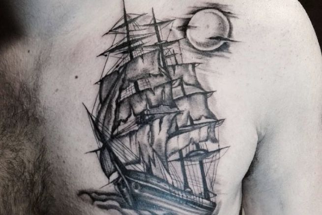 Tattoos of sailors, symbols of the maritime world