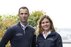 Armel le Cléac'h and Clarisse Cremer