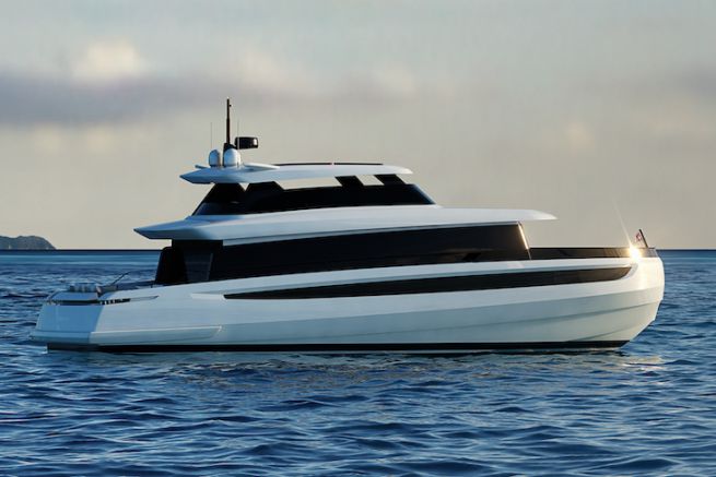 The 60-foot Cetera Yachts