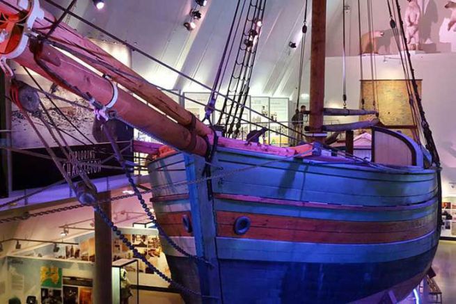 The Amundsen sloop that opened the Northwest Passage