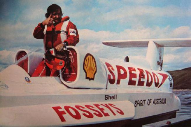 Ken & Spirit of Australia in 1978