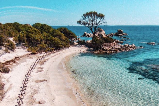 The beach of Palombaggia, Porto-Vecchio, Corsica