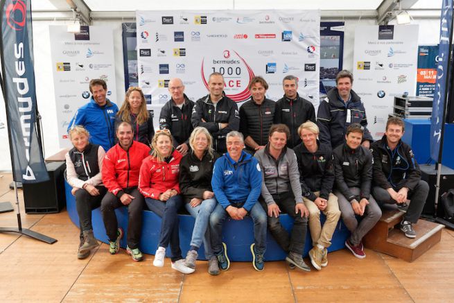 The IMOCA skippers of the Bermuda 1000 Race