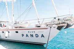 The Blue Panda, the WWF sailboat