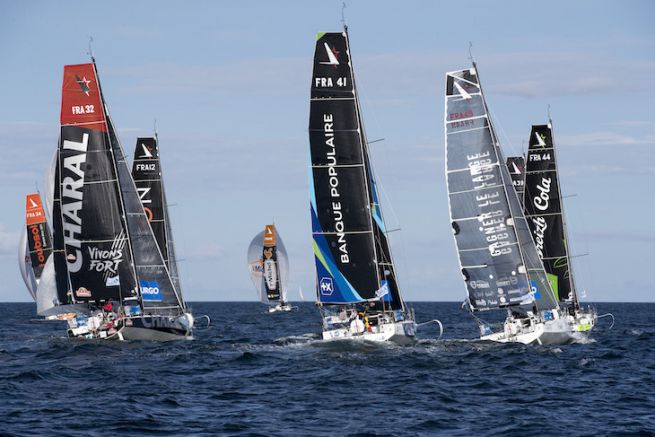 Start of the 2nd stage of the Solitaire du Figaro