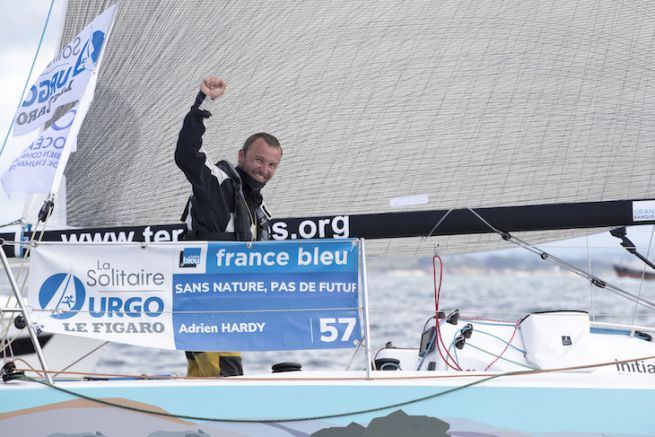 Adrien Hardy, 1st of the 2nd stage of the Solitaire du Figaro