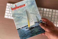 Revue Bateaux June 1959, already the small format, not yet the glued square back, but a stapled binding