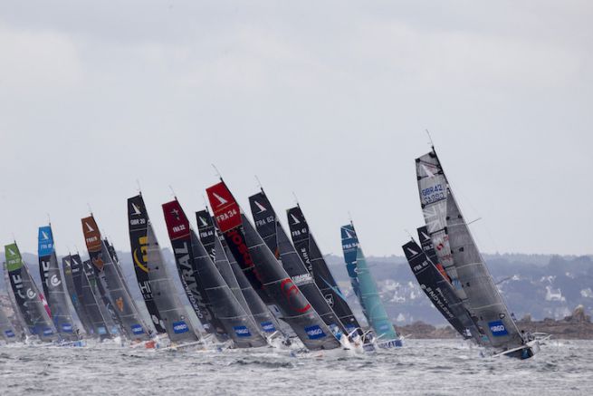 Start of the 3rd stage of the Solitaire Urgo Le Figaro