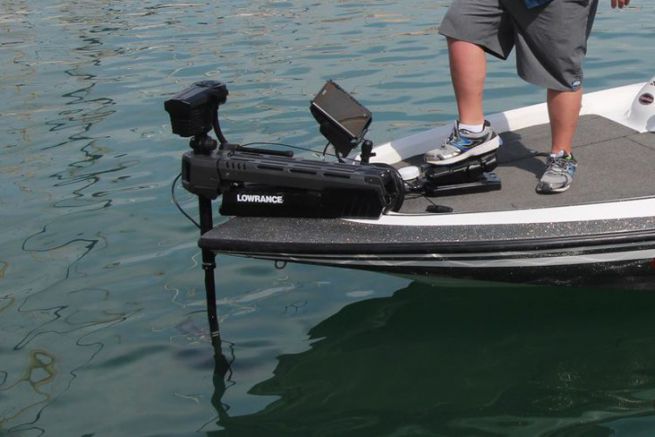 Lowrance Ghost, an electric motor for fishing in fresh water