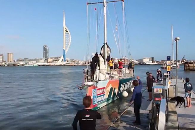 Preparations for the Clipper Round the World Race 2019
