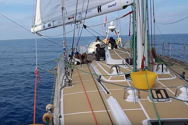 Living in the heart of the race with Hugo, second on the Clipper Round the World Race