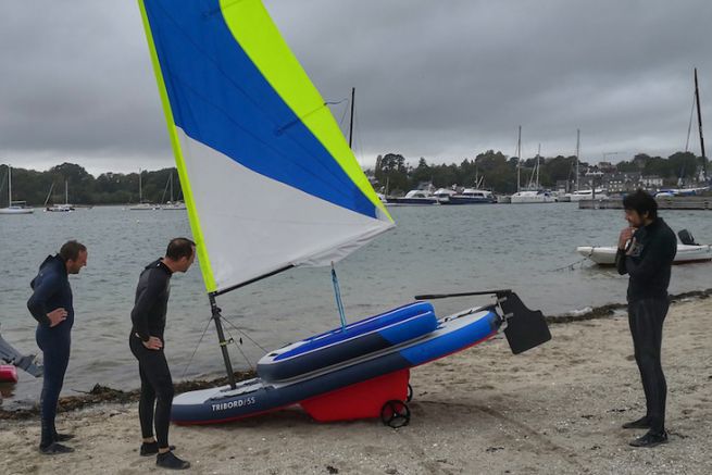 The Tribord 5S, inflatable dinghy Decathlon, users' opinion