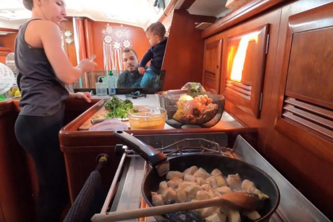 Deciphering food on board for Nomad Citizen Sailing