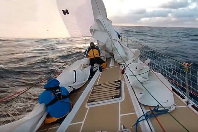 Life aboard a racing yacht: new start in the Clipper Round World Race 2019-20