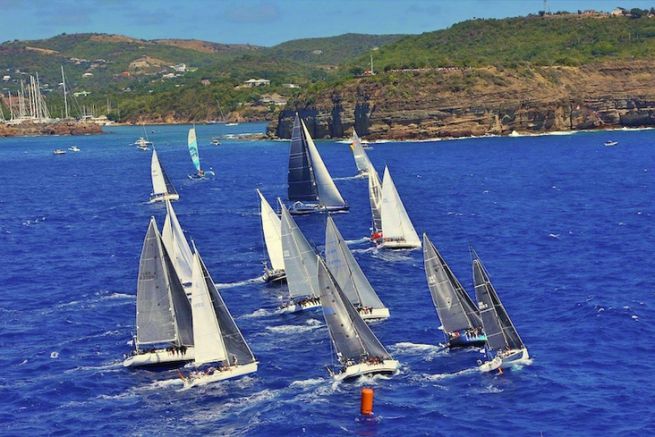 Antigua, a destination for sailing regattas in the tropics