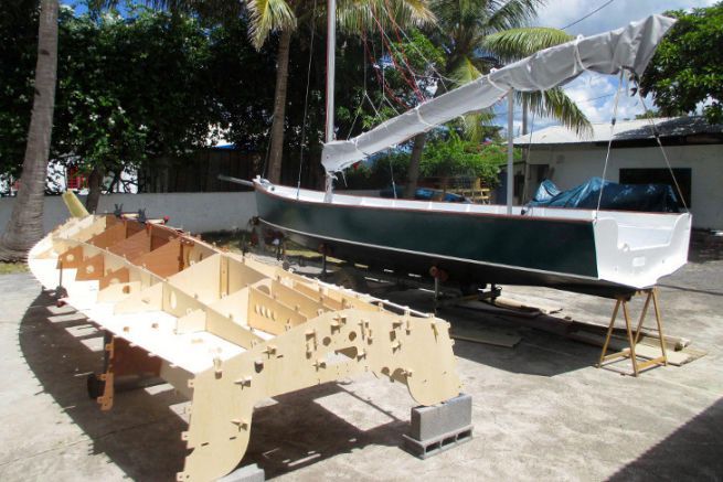Assembly of the kit of a Multimono in Mayotte