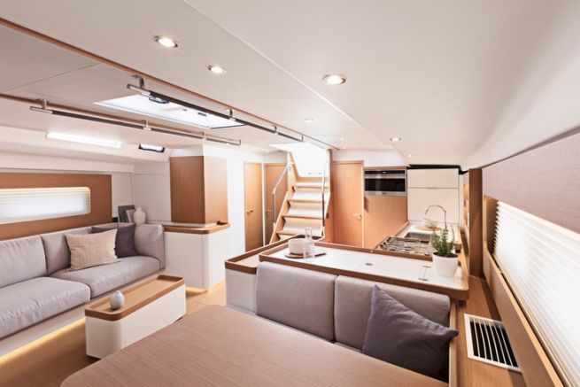 First Yacht 53's interior design, innovation for the benefit of luxury