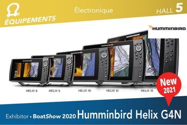 Humminbird Helix G4N Series, a concentrate of technologies for fishermen