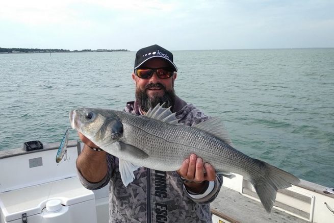Jrme Rabin, fishing guide and instructor, make his passion his profession