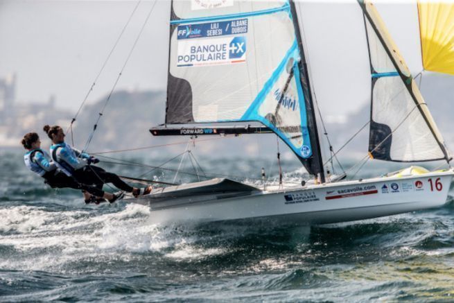 49er and 49erFX, a double skiff for spectacular events on the Olympic Games