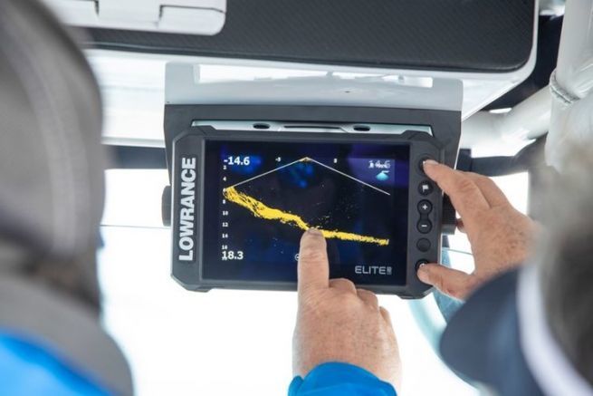 Lowrance Active Target, for a live view of what's happening under