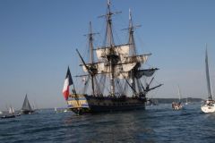 The Hermione, a symbol of French maritime heritage