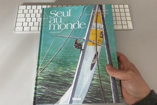 A Vende Globe in comics, volume 3 of Seul au monde is available
