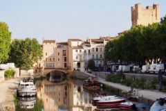 The port of Narbonne, just downstream from the Pont des Marchands