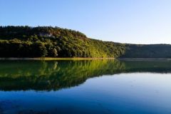 Vouglans Lake, in the heart of the Jura