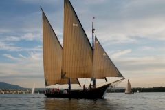 Latin sails on the lake