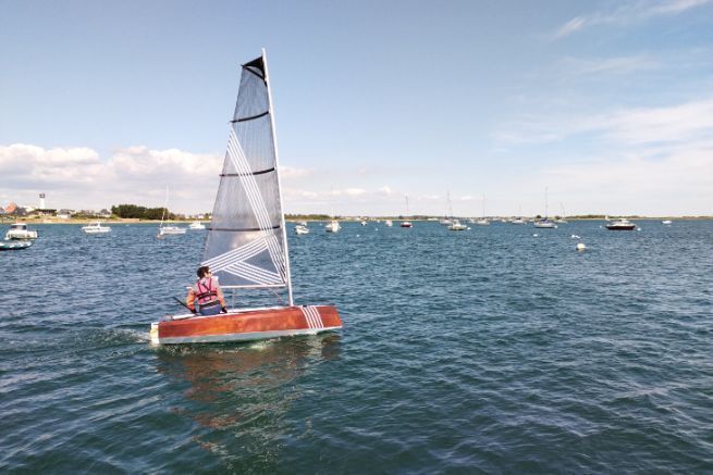 PRAM : Comfortable sailing and the joy of a light and simple sail !