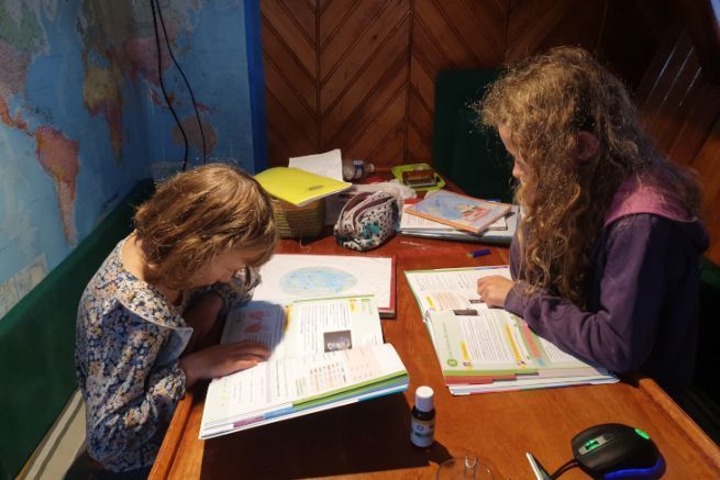 Back to school on a boat: the ups and downs of home schooling