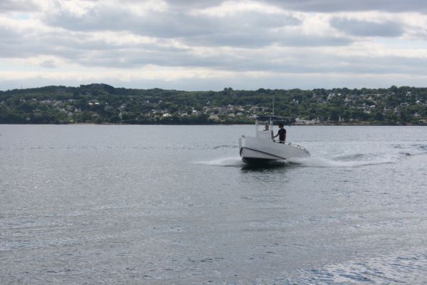 Test of the Reverse 6.60, the open aluminum hull 100% made in France