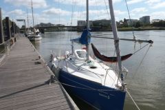 The Belm pontoon in Nantes