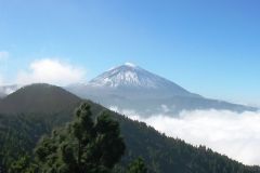 The Teide volcano, the highest peak in Spain