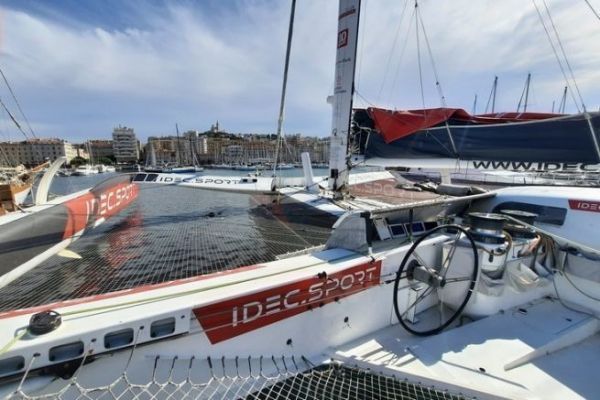A pictorial tour of the most successful trimaran in the history of ocean racing
