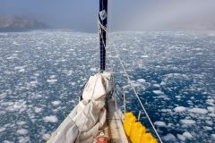 Sailboat Arthur: weather feedback from a sailing trip to Greenland
