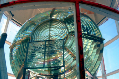 Fresnel lens, Saint-Mathieu lighthouse, Brittany