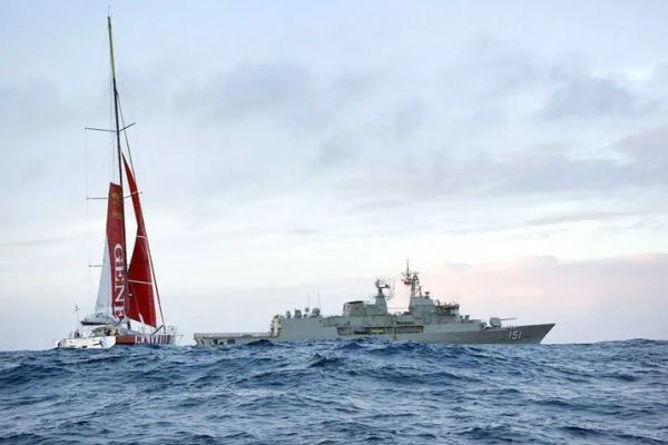 Vende Globe 2008: Yann Elis' rescue in the middle of the Indian Ocean