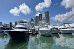 The Miami International Boat Show runs from February 14 to 18