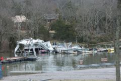 Clearing operations continue at Hendersonville's Anchor High Marina