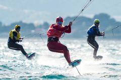 Kitefoil and Windfoil: The first winners of the French Olympic Week 2024