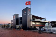 A pictorial tour of the new base for the Swiss challenge Alinghi Red Bull Racing in Barcelona