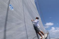 The McConaghy MC 60 benefits from an attractive set of sails by North Sails