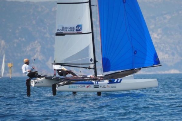 Olympic Games 2024: Lou Berthomieu and Tim Mourniac, a combative young crew in Nacra 17