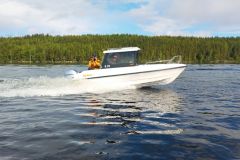 Terhi 480 C: Complete test of a small boat that goes everywhere!