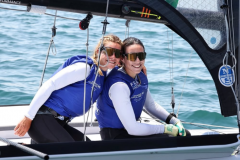 Mathilde Lovadina and Lou Berthomieu take a fine 6th place in a demanding series
