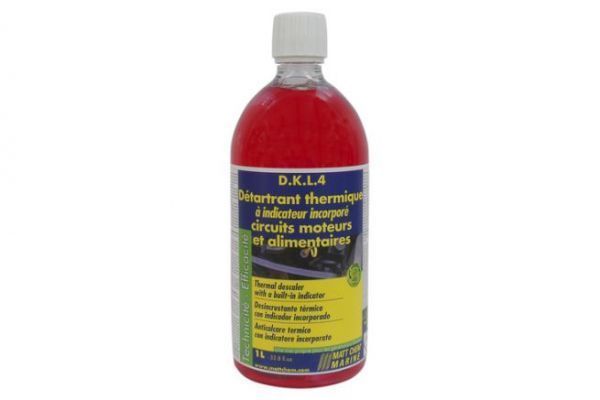 To winterize the engine, use D.K.L.4a thermal descaler