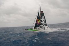 Sodebo Ultim 3 approaching the Horn